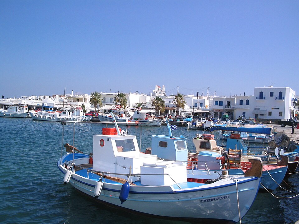 The pretty fishing village of Naoussa on Paros island, Greece